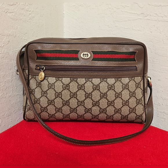 GUCCI GG Sherry Line Ophidia Shoulder Bag Vintage AUTHENTIC - Picture 1 of 16
